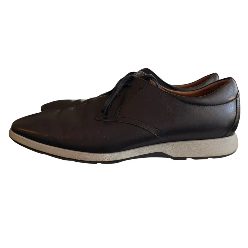 Florsheim Transit Plain Toe Oxford Men's Shoes Leather Black CH 15190 Size 12 M